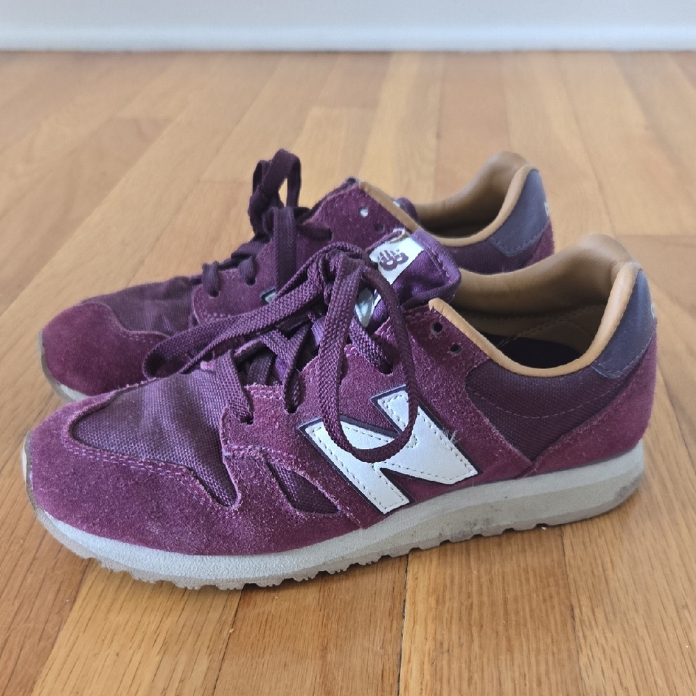 New Balance Plum Suede Sneakers